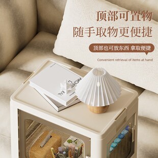 玩具置物架夹缝收纳柜子客厅边缝隙超窄储物家用多层空间利用神器