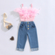 Little Ruffles Fashion 新品 FOCUSNORM Girls Clothes Sets