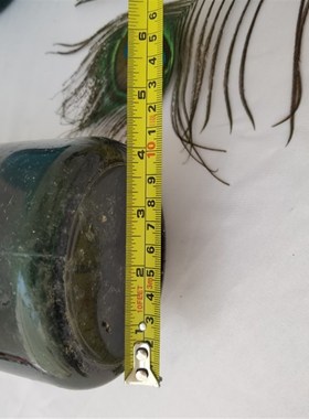 民俗老物件7080年代玻璃酱油瓶子民宿装饰品怀旧收藏影视道具摆件