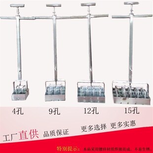 多头省力包谷打土神器营养钵制钵器玉米种子栽苗打孔器营养坨机器