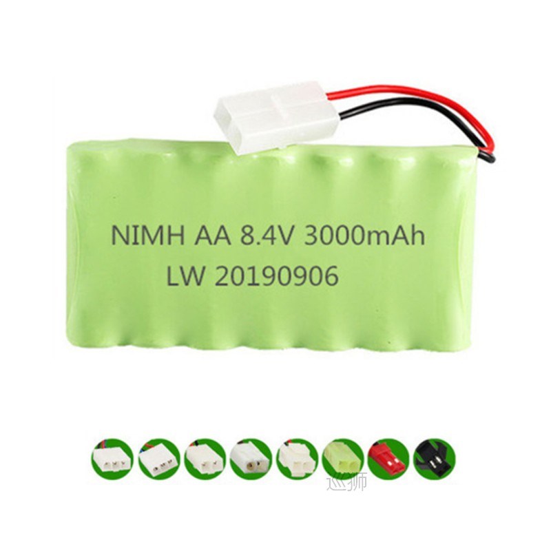 8.4v 3000mah NiMH Battery For Rc toy Car Tanks Trains Robot