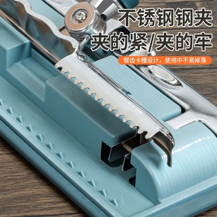 夹固平板拖把家用一拖净干湿两用大号吸水懒人拖布夹布拖地黄荣幸