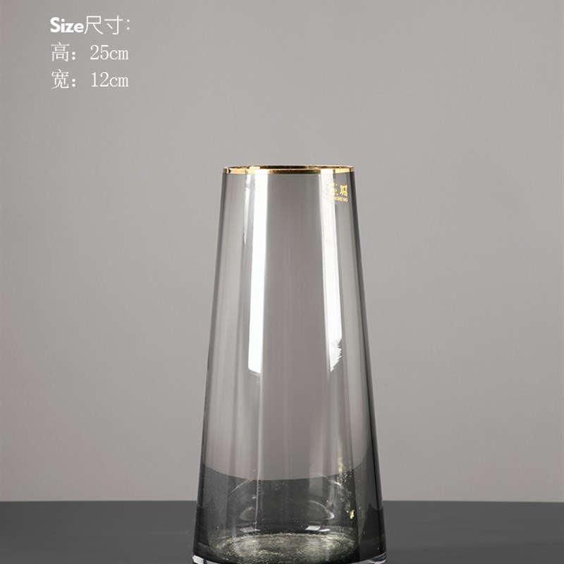i Hanmei Lighte luxury glass trvnspaKrent aase ornaments