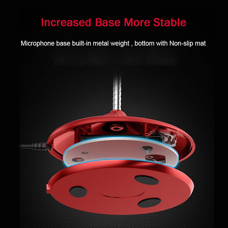 推荐Popu Pine Computer microphone 360° adjust freely Studio