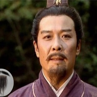 刘备假胡子影视化妆道具真胡子三国文化舞台P演出将军大臣假胡须