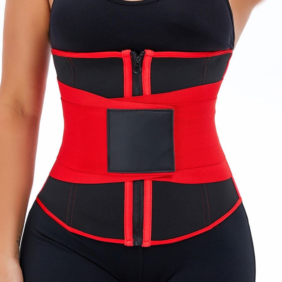 Removable siports belly band sweat band waist trainer neopre-封面