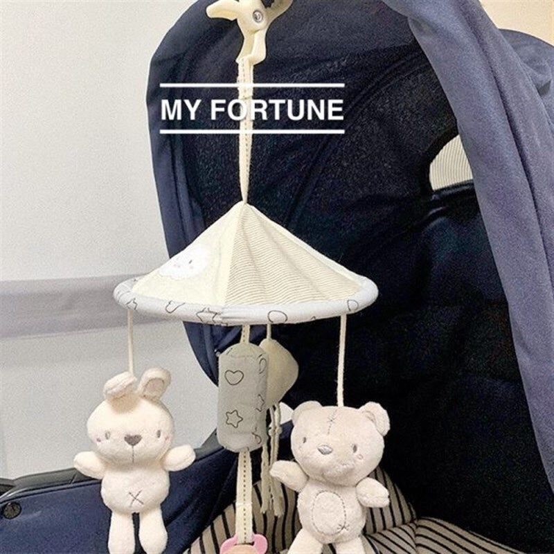 新生儿宝宝动物小推车玩具挂件可夹风铃吊伞0一1岁3个月6婴儿床铃,模玩/动漫/周边/娃圈三坑/桌游,棉花娃娃/毛绒玩具娃衣,淘宝优惠券,粉丝福利购,淘宝优惠卷