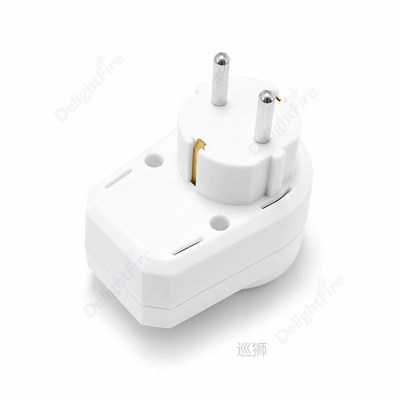 EU Electrical Sockets With Switch Power Adapter European Sta