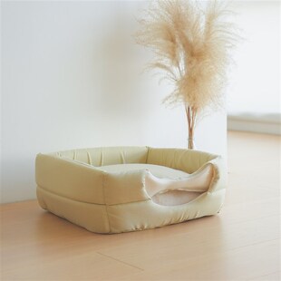 两用半封闭宠物猫咪窝可洗折叠狗床垫子冬天保暖安全沙发睡觉用品