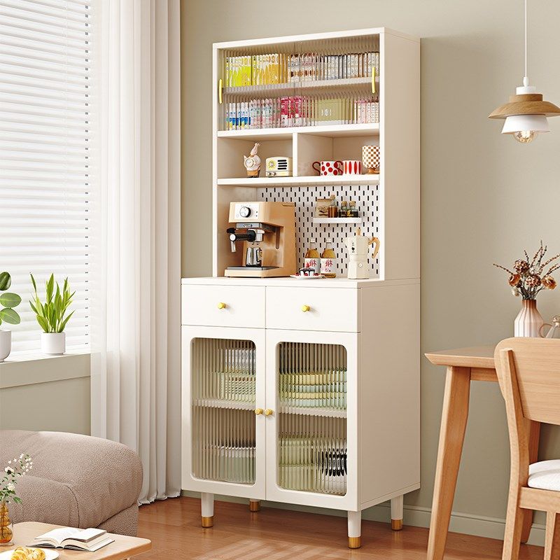 实木餐边柜厨房橱柜现代简约客厅超窄茶水柜靠墙一体家用储物柜子,住宅家具,餐边柜,淘宝优惠券,粉丝福利购,淘宝优惠卷