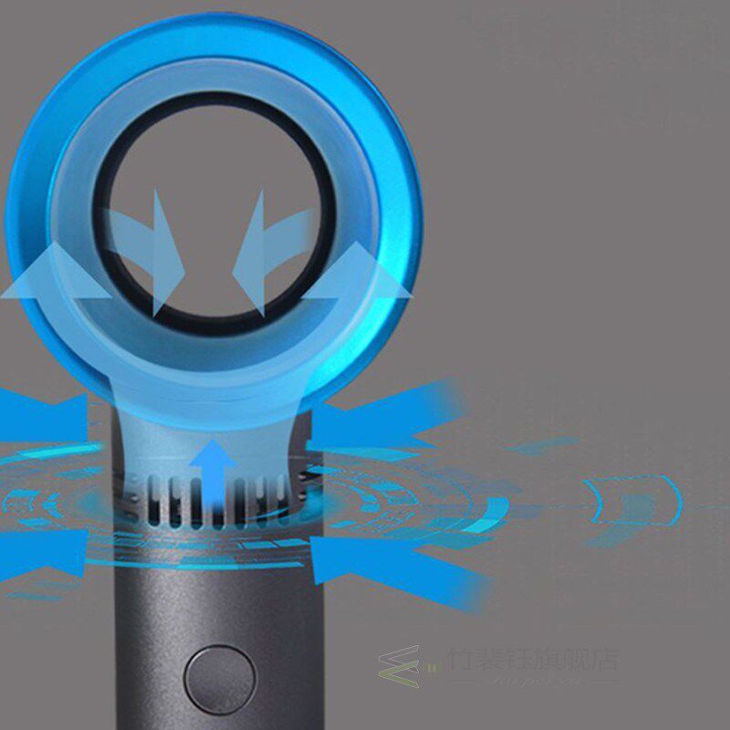 Hand Held Bladeless Fan, Usb Travel Cooling Fans,Electric Po