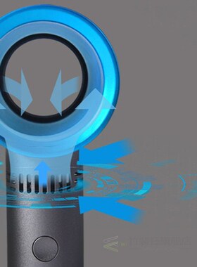 Hand Held Bladeless Fan, Usb Travel Cooling Fans,Electric Po