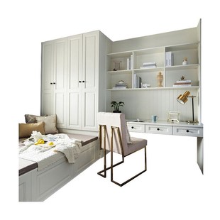 定制榻榻米床衣柜一体全屋小户型整体儿童房书房踏踏米新款高级