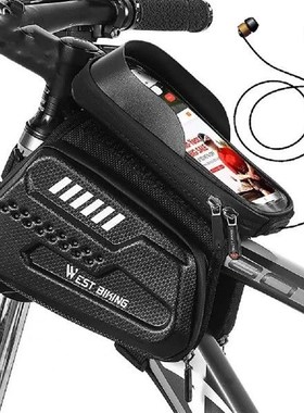 Bicycle Bag Waterproof Touchscreen Phone Case Double Side