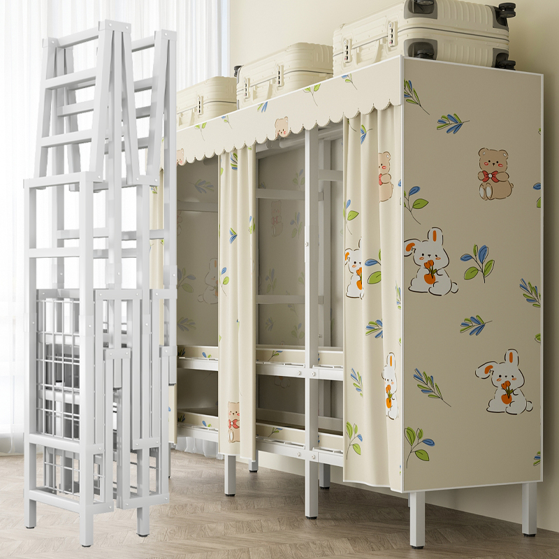 简易衣柜简约现代家用卧室免安装折叠布衣柜出租房结实耐用收纳柜