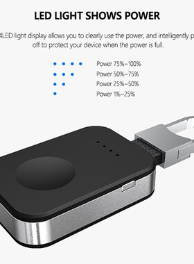 Qi Wireless Charger 950mah Power Bank for Apple Watch 5 4 3