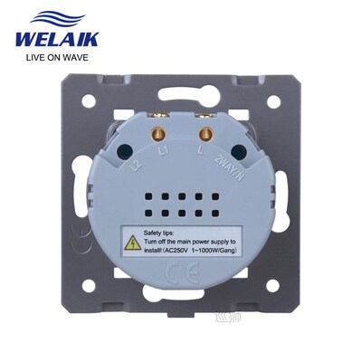 EU Standard Single FireWire 1~1000W High Load 220V 5A 1gang1