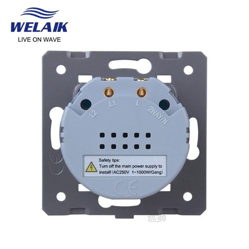 EU Standard Single FireWire 1~1000W High Load 220V 5A 1gang1