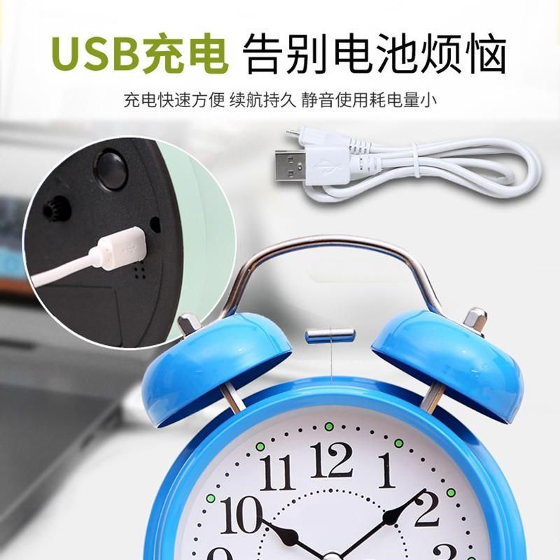 超级闹钟懒人贪睡克星小学生起床桌面时钟男女孩儿童床头夜光钟表,家居饰品,台钟/闹钟,淘宝优惠券,粉丝福利购,淘宝优惠卷