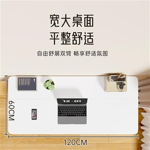 移动折叠床边桌简约家用电脑桌书架一体学生学习书桌简易小型餐桌