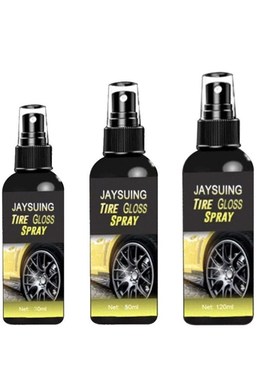 Tyre Gloss Spray Tire Glazing Keep Tire Black Rubber Protect