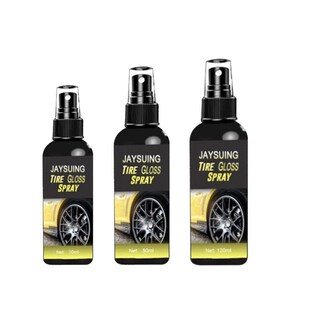 Tyre Gloss Spray Tire Glazing Keep Tire Black Rubber Protect