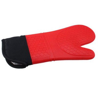 Bestselling Red Silicone Kitchen Oven Mitt Glove Potholder w