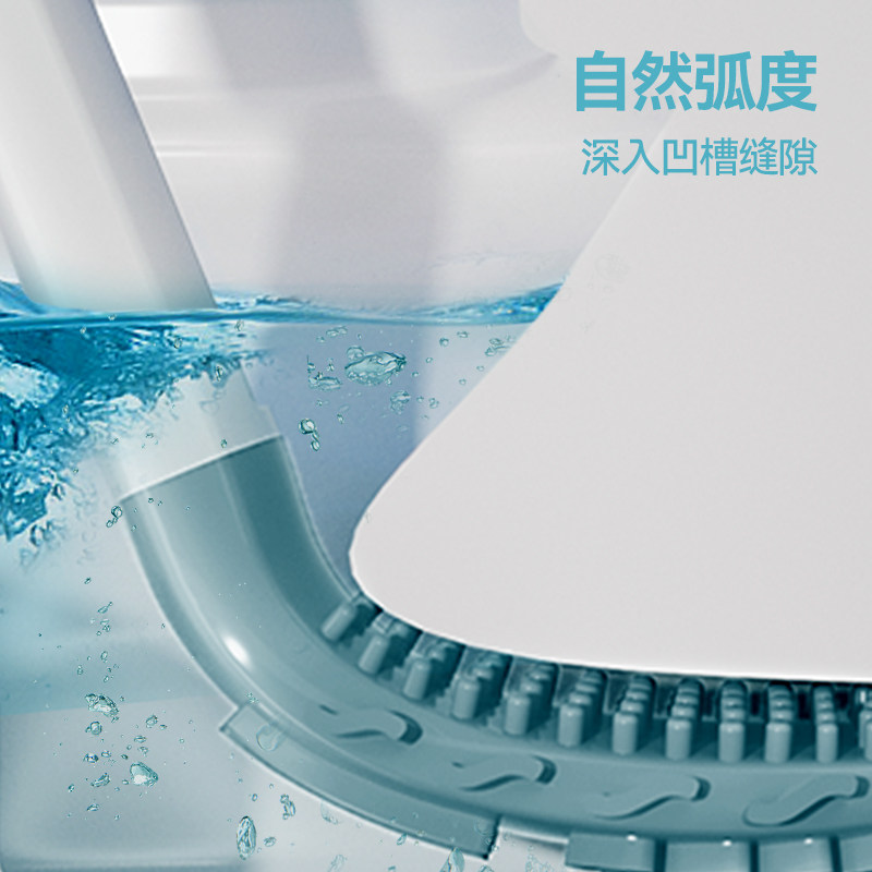 日本樱典一次性双头马桶刷家用无死角20h23款洗刷厕所刷子神器壁