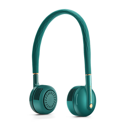 挂脖风扇宿舍懒人挂脖子小风扇挂颈夏季新款迷你便携式小型随身学