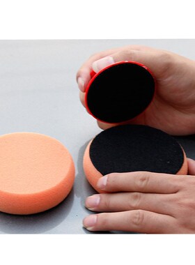 6Pcs/Set Car Wax Wash Polish Pad Sponge Cleaning Foam Kit Te