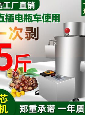 全自动板栗剥壳机板栗去皮机剥仁机家用栗子扒皮机去壳机商用小型