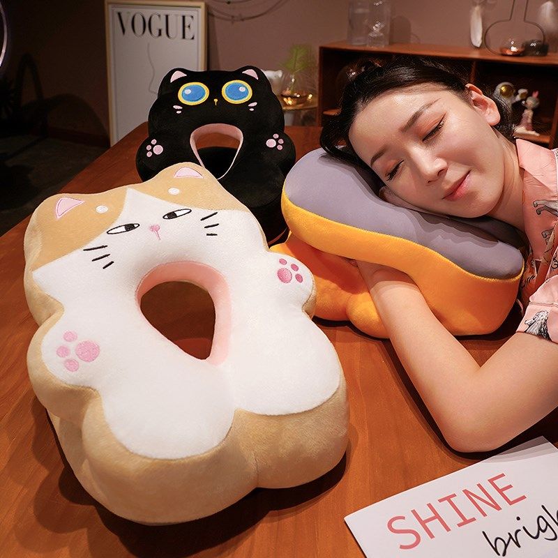 冰丝午睡枕趴睡枕学生成人办公室桌上专用趴趴枕午休抱枕趴睡神器,居家布艺,午睡枕,淘宝优惠券,粉丝福利购,淘宝优惠卷