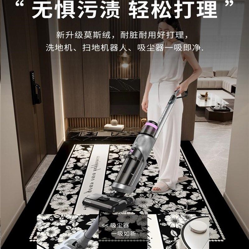 高级入户门地垫门口地毯门垫防滑客厅进门家用脚垫可裁剪垫子新款,居家布艺,入户地垫,淘宝优惠券,粉丝福利购,淘宝优惠卷