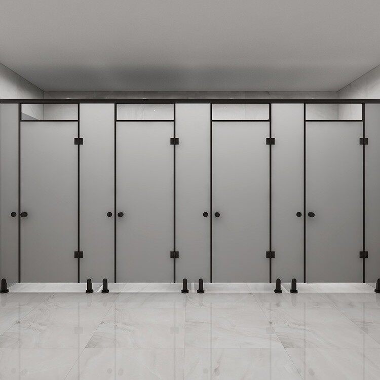 公共卫生间隔断门pvc淋浴洗手间厕所隔离挡板防潮防水铝蜂窝隔板