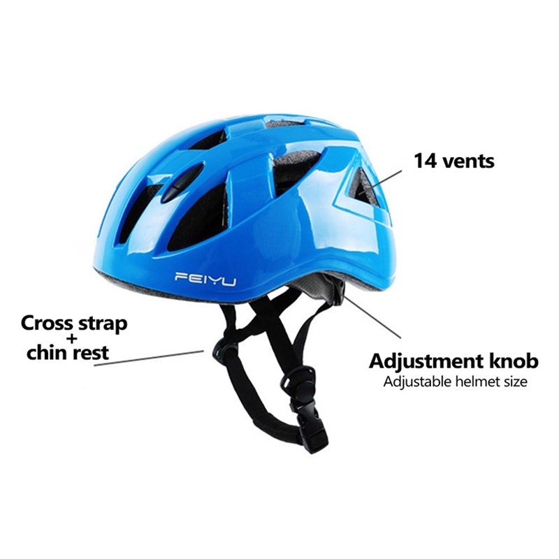 Bicycle Helmet Skating Kids Children Skateboard Bike Light-W