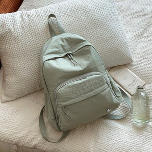 双肩包女旅游轻便2025新款超轻设计感小众女士外出旅行背包小包