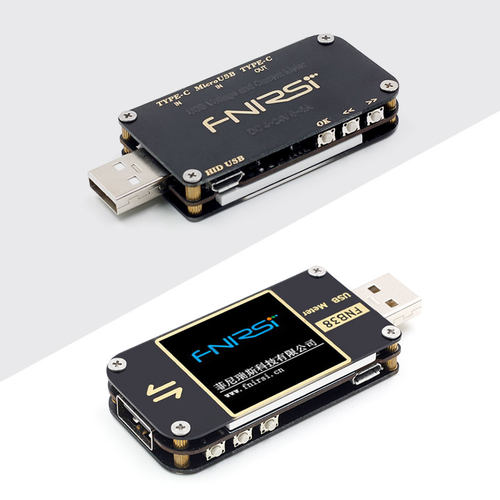 FNB38 电流电压表USB测试仪QC4+ PD3.0 2.R0 PPS快充协议容量