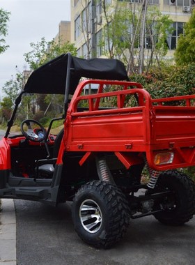 2200W电动沙滩车 四轮越野车 全地形车 带拖斗UTV