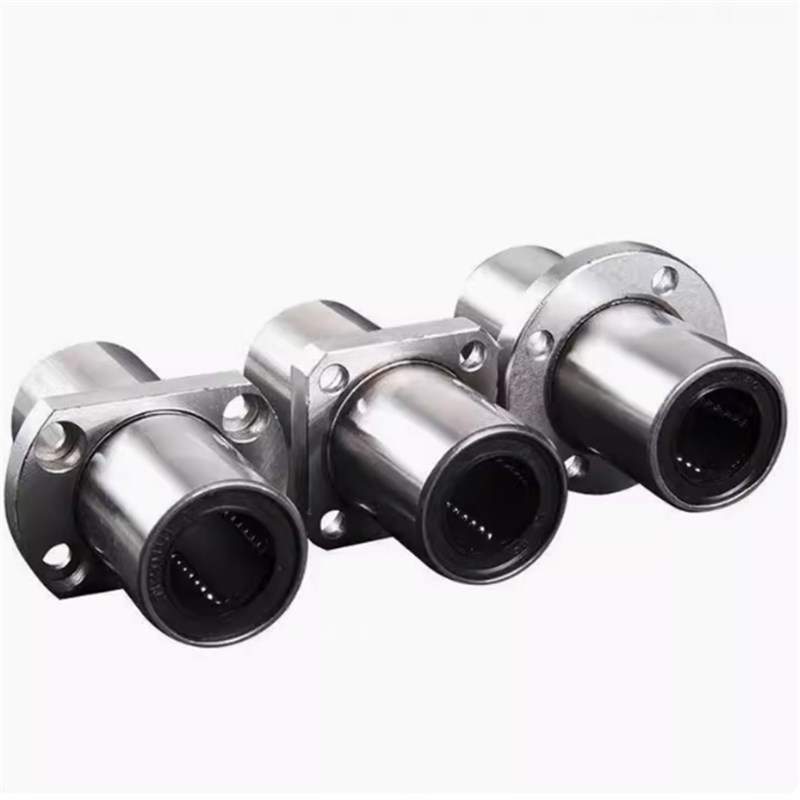 中型引导式法兰直线轴承LMK02/12/22-d8/d10/d12/d16/d20/d25/d30