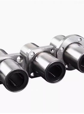 中型引导式法兰直线轴承LMK02/12/22-d8/d10/d12/d16/d20/d25/d30