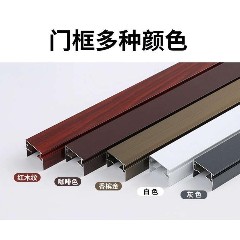 极简折叠门铝合金滑门家用平移门手拉隔断门防蚊虫推拉门隔音单开