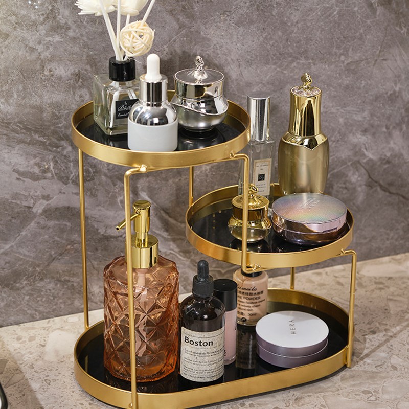 MNX2格调轻奢卫生间浴室置物架桌面化妆O洗漱台厕所洗手间台面