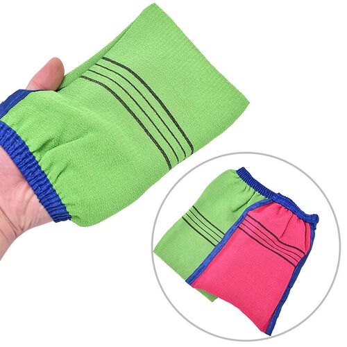 Korea Tape Back Brush Scrub Gloves Exfoliating Body Towel M