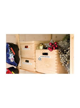 91201 Compatible Dymo LetraTag  Black on White (12mm x 4m) P