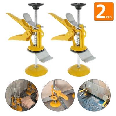 新品2Pcs/Set Tile Leveling System Level Tile Spacer Wall Lev