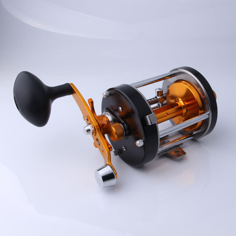 6 1轴精品全金属轮明洋9000可c视渔轮专用鼓轮锚鱼轮高速电滑环线