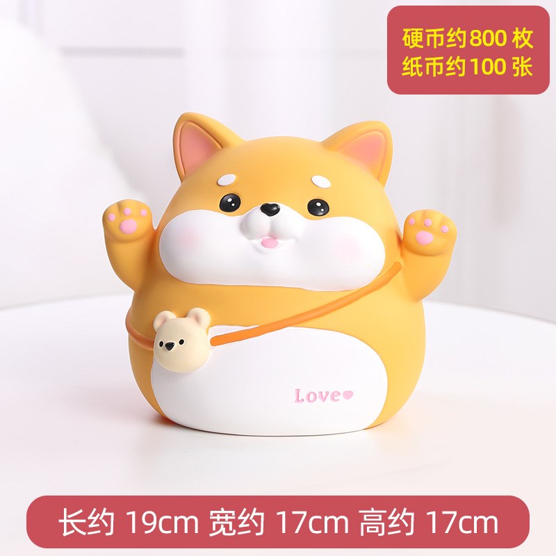 新款兔年存钱罐儿童玩具储蓄罐男女礼品零N钱罐攒钱罐工搪胶工艺
