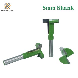 8mm Shank T-Slot Router Bit Milling Straight Edge Slotting M