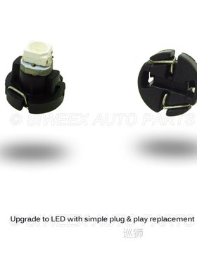 10x Automobiles Dash Lights T3 3528 SMD Gauges Instruments P