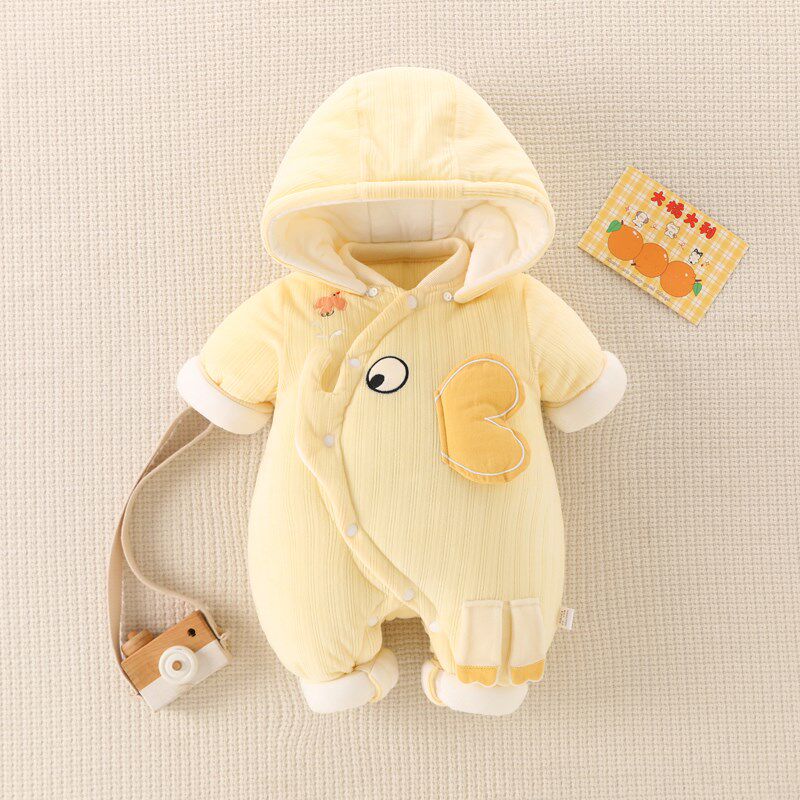 婴儿加厚连体衣秋冬连帽哈衣新生儿外出抱衣男女宝宝保暖棉袄套装,童装/婴儿装/亲子装,连身衣/爬服/哈衣,淘宝优惠券,粉丝福利购,淘宝优惠卷
